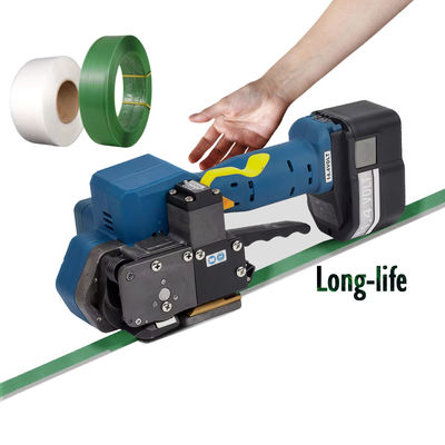 satın al 12 - 19mm Pil ile çalışan Plastik Kemerleme Aracı El Polipropilen Kemerleme Makinesi online manufacture