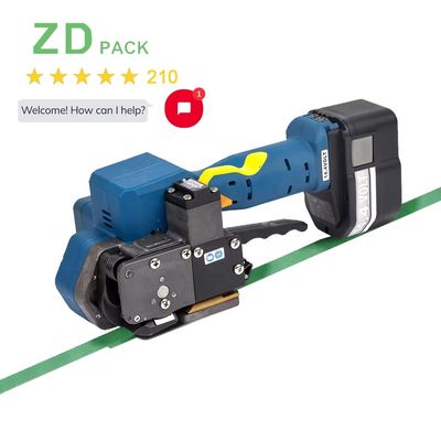 satın al 27000mAh taşınabilir pil ile çalışan plastik kemerleme aracı plastik kemerleme makinesi 16mm kemer online manufacture