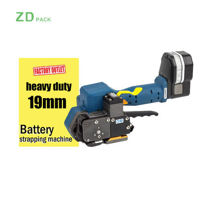 satın al PET PP Elektrikli Bağlama Araçları Hafif Ağırlık Yüksek Kapasite Lityum 27000MAH Pille Çalınan Bağlama Makinesi online manufacture
