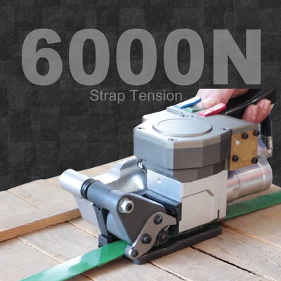 Pnömatik Kemerleme Aracı Yarım otomatik 6000N Max.Tension Kemerleme Makinesi 32mm PP/PET El Karton Paketleme Tensiyon Kesicisi