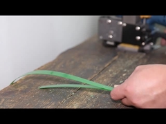 Pille çalışan plastik bağlama aracı